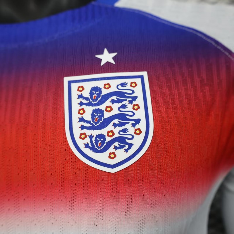 Player Version 2025 England Home Long Sleeve Jersey