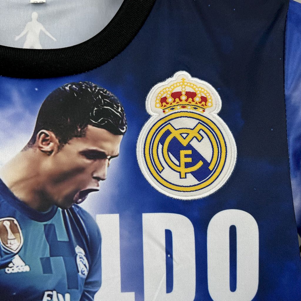 2025/26 Kids Cristiano Ronaldo Real Madrid Kit