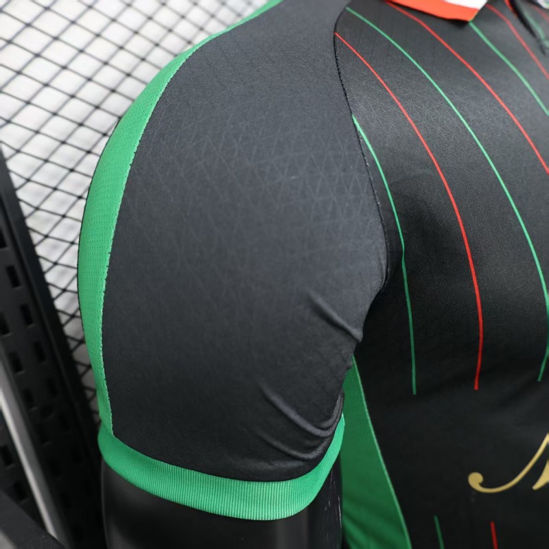 Player Version 25/26 CD Palestina Black Jersey