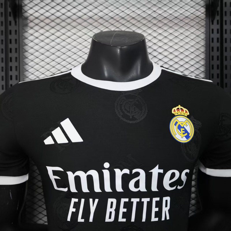 Player Version 25/26 Real Madrid Black Special Jersey