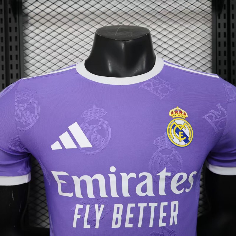 Player Version 25/26 Real Madrid Purple Special Jersey