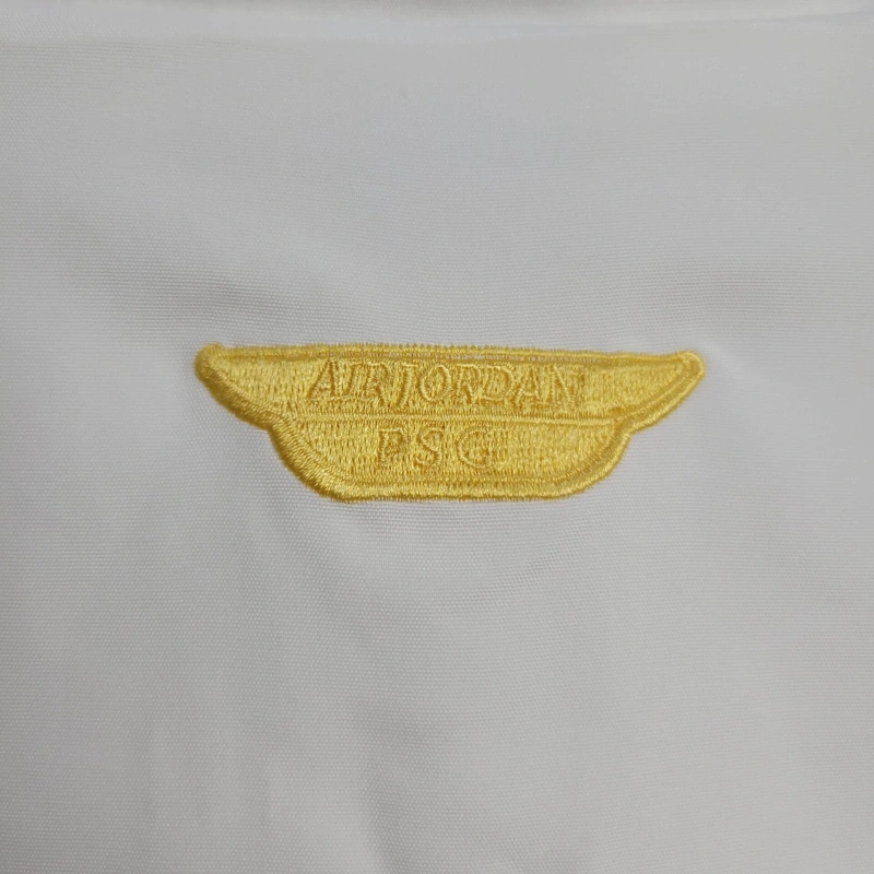 25/26 PSG Air Jordan Jacket White Windbreaker