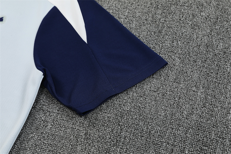25/26 Tottenham Hotspur Grey with XS Short Sleeve+Soccer Shorts