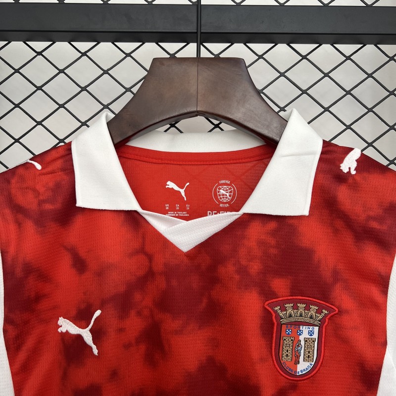 25/26 Kids Braga Home Jersey