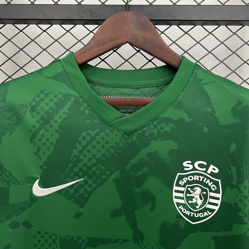 25/26 Sporting Lisbon Pre-Match Green Jersey