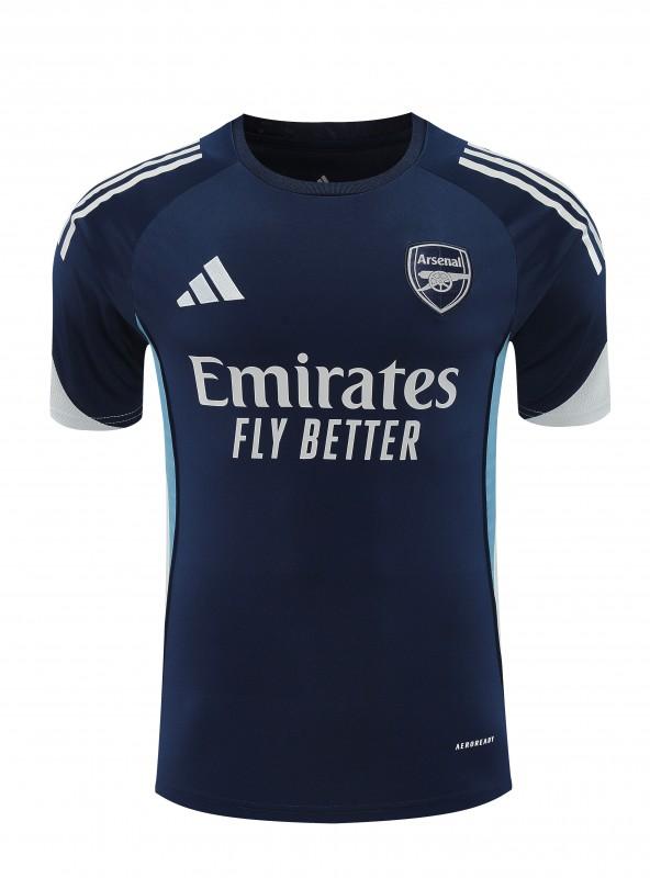 25/26 Real Madrid Navy Short Sleeve Jersey+Shorts
