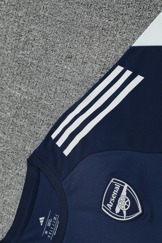 25/26 Real Madrid Navy Short Sleeve Jersey+Shorts
