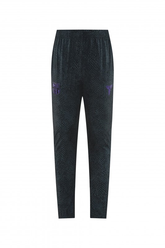 25/26 Barcelona Black S-3XL Half Zipper Jacket+Long Pants