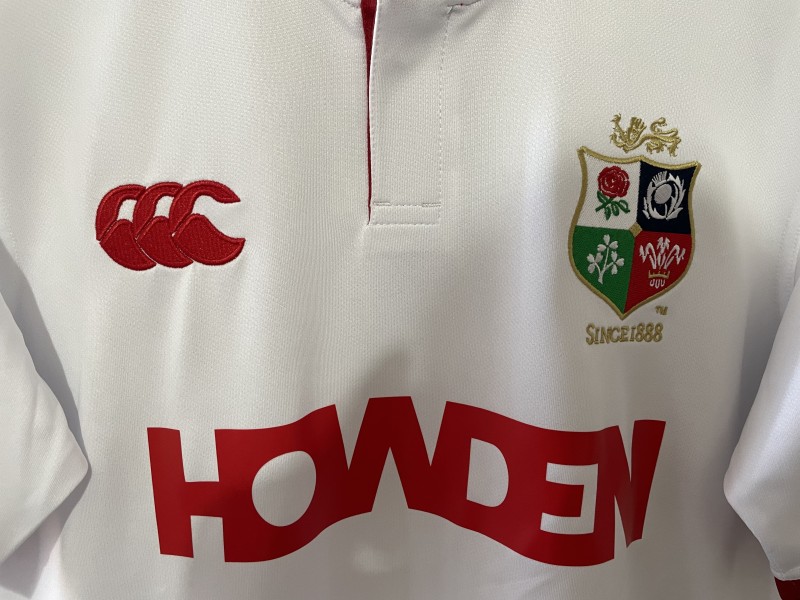 2026 British & Irish Lions White with Red Trim Jersey