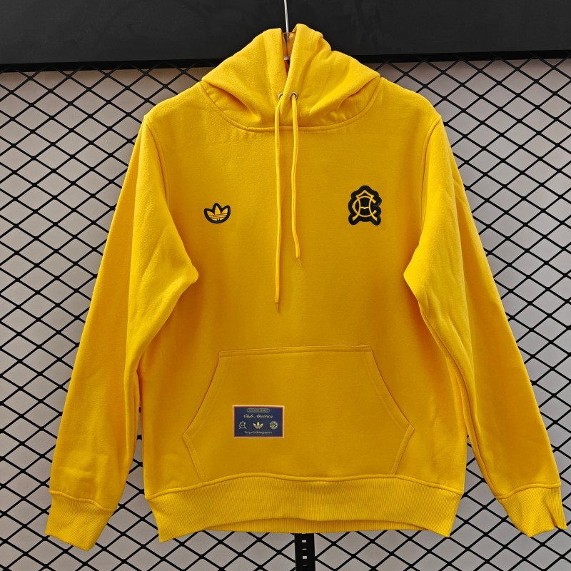 Adidas x Club America Retro Embroidered Logo Hoodie