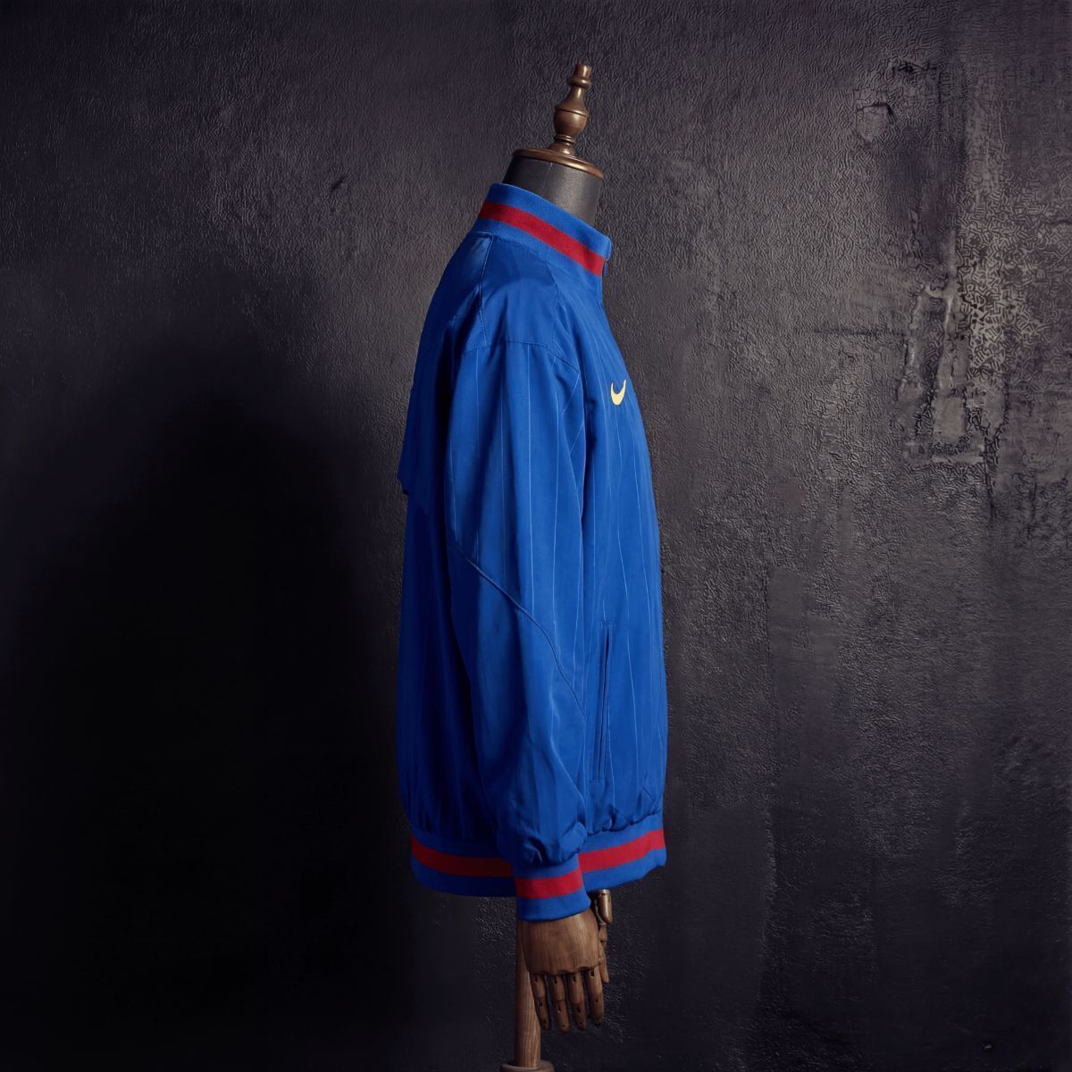 2026 Barcelona Blue Jacket Windbreaker