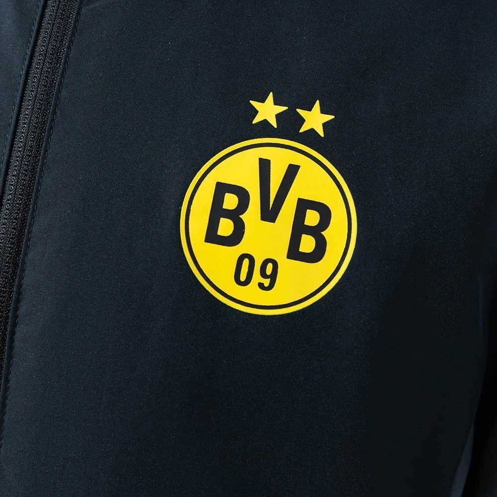2026 Dortmund Black Reversible Jacket Windbreaker