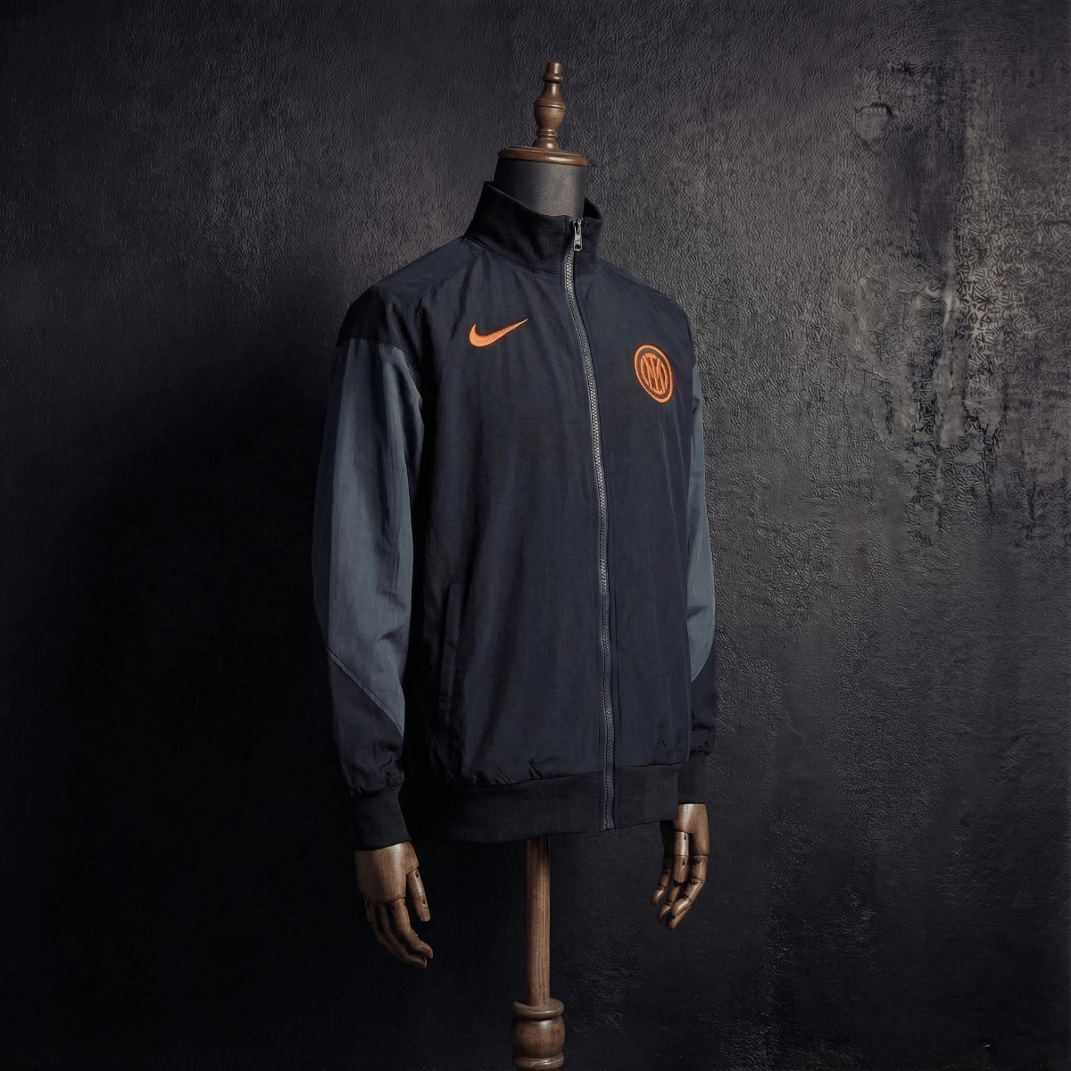 2026 Inter Milan Black Jacket Windbreaker