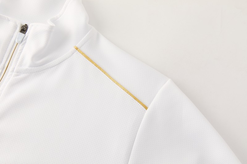2026 NIKE White Full Zipper Jacket + Long Pants