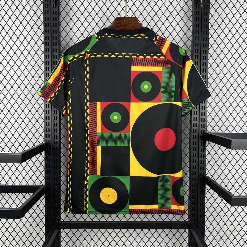 2026 Mens Jamaica X Bob Marley Travel Jersey