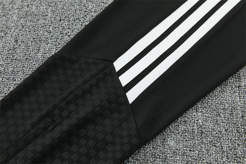 2026 Inter Miami CF Black & White Half Zipper Jacket Tracksuit + Long Pants