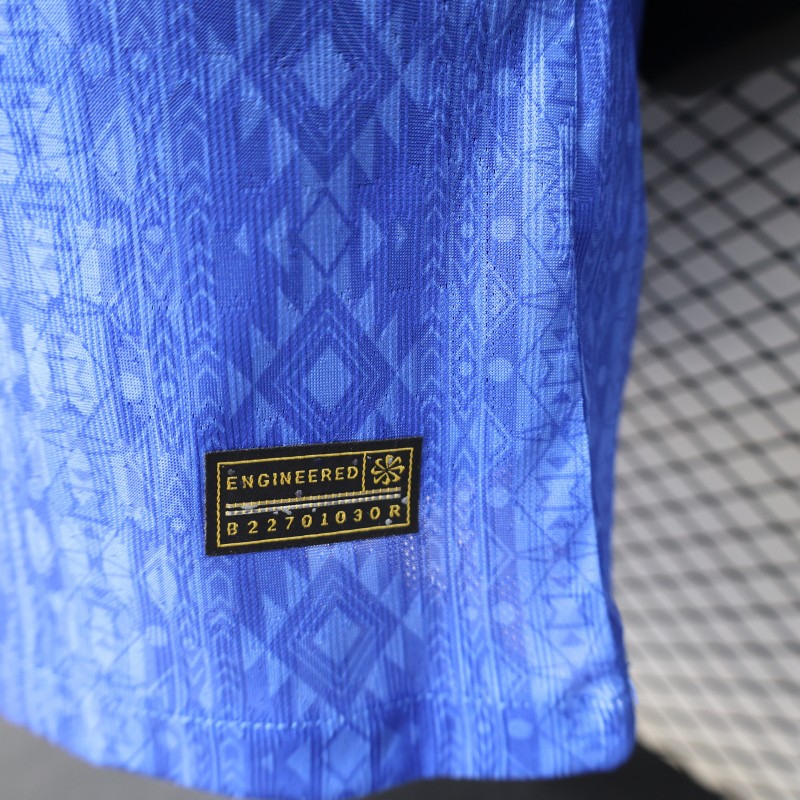 Player Version 2026 Brazil Away Blue Special Edition Jersey