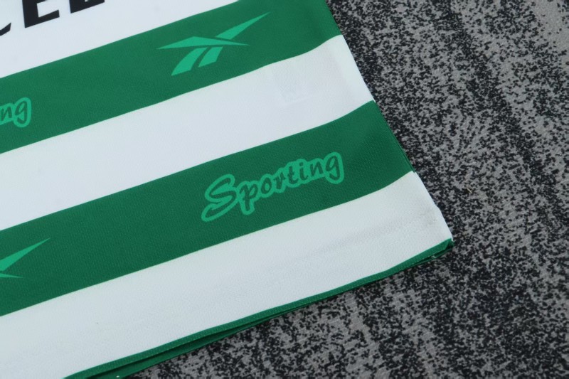 Retro Kids 99/00 Sporting Lisbon Home Jersey