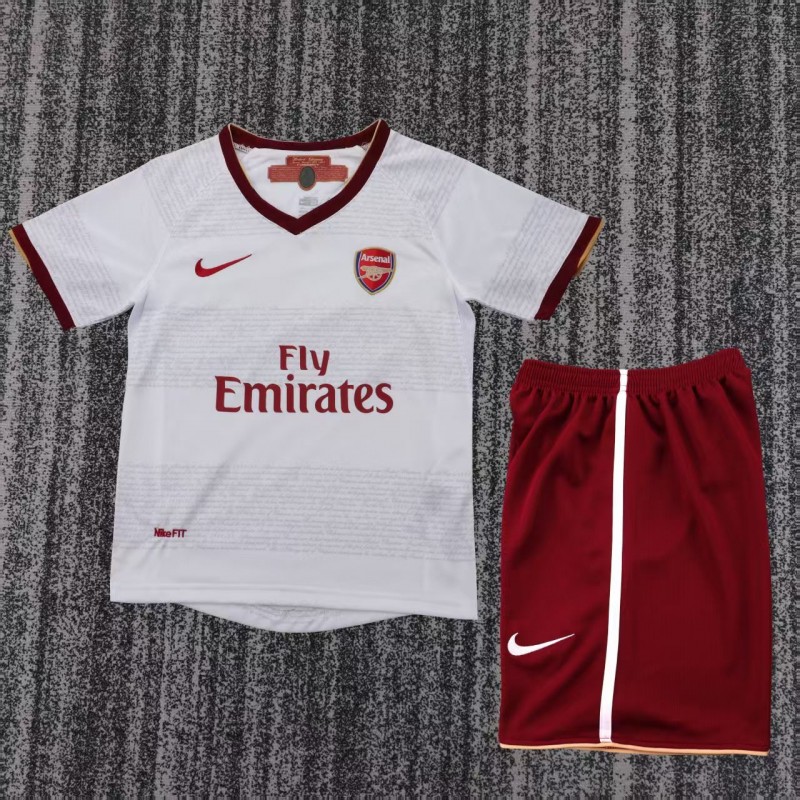Retro Kids 07/08 Arsenal Away Jersey