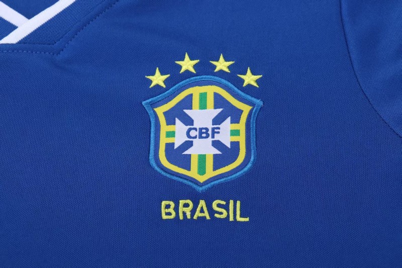 Retro Kids 1997 Brazil Away Jersey