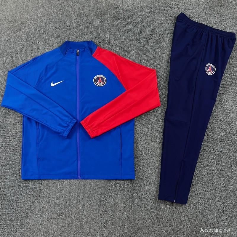 26/27 Pairs Blue & Navy Blue Full Zipper Jacket Tracksuit + Long Pants