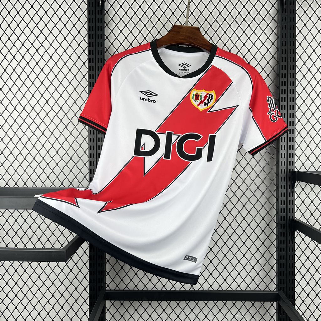 2025/26 Mens Rayo Vallecano Home Jersey