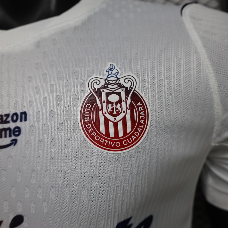 Player Version 26/27 Chivas Guadalajara Away White Jersey