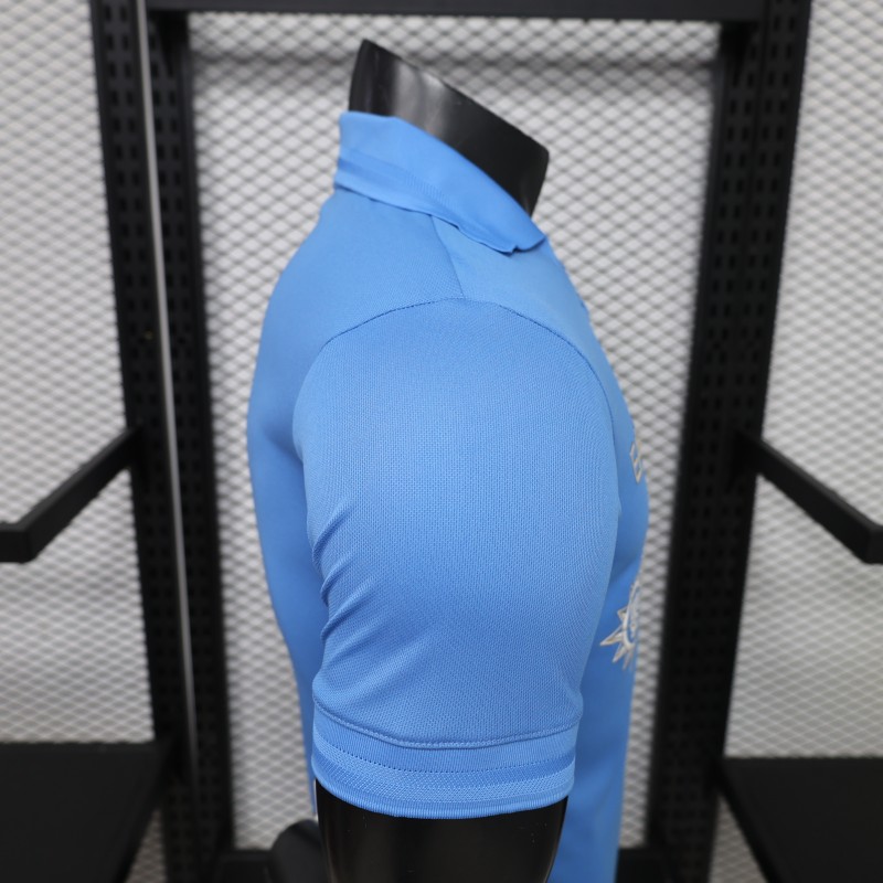 Player Version 26/27 Napoli Home Blue Jersey with NFC Chip