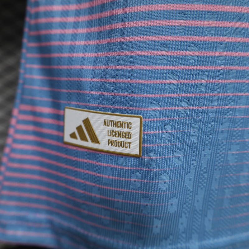 Player Version 26/27 Fulham FC Third Blue Pink Jersey