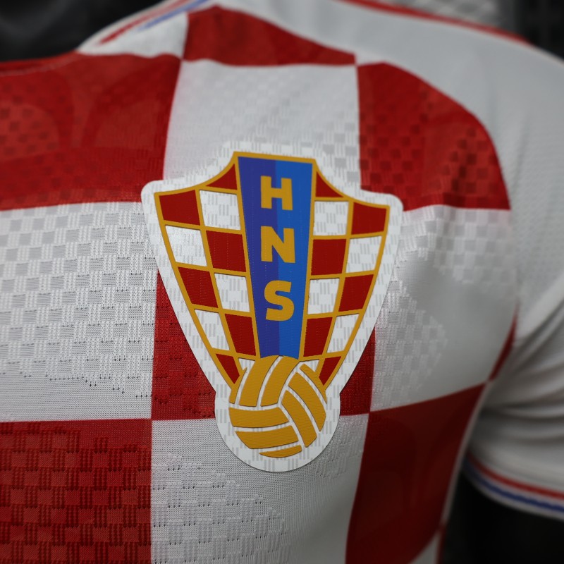 Player Version 26/27 Croatia Home Red White Jersey