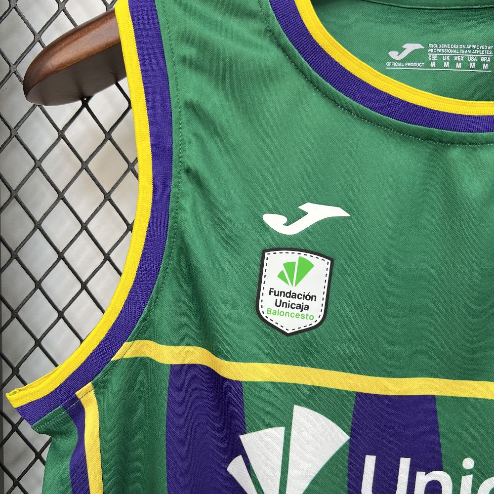 2025/26 Mens Malaga Baloncesto Home Basketball Jersey
