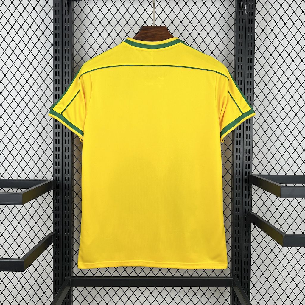 1998 Retro Brazil X Soldier Home Jersey