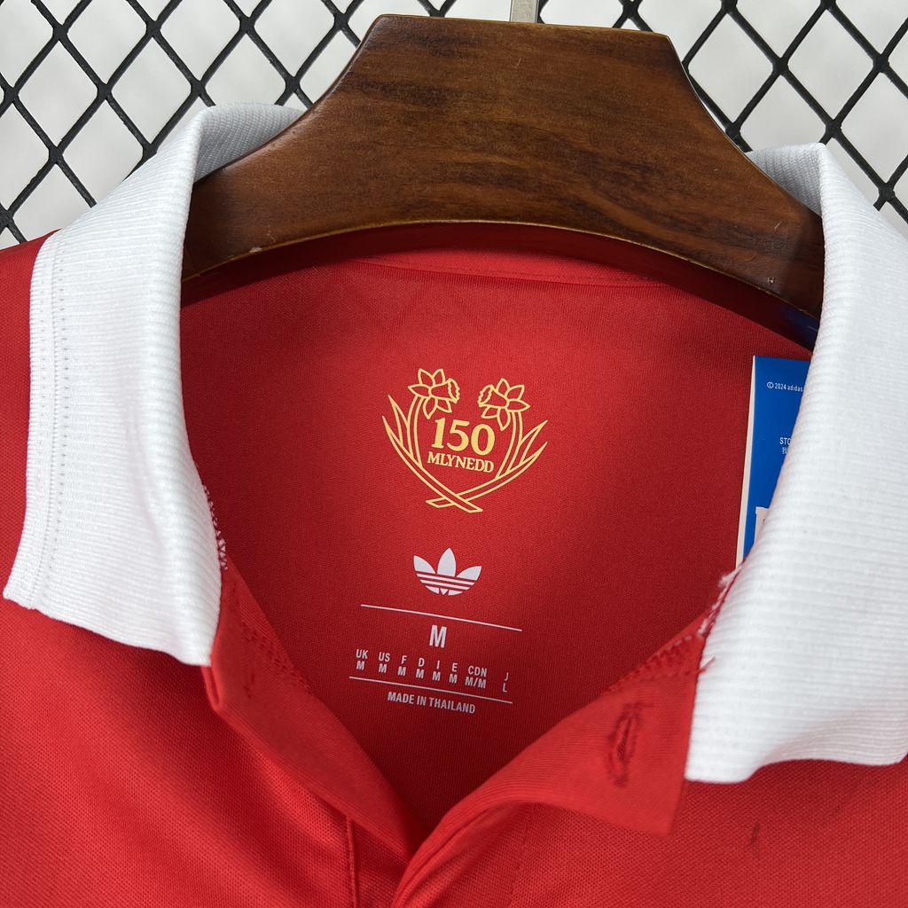 2026 Mens Wales 150th Anniversary Long Sleeve Jersey