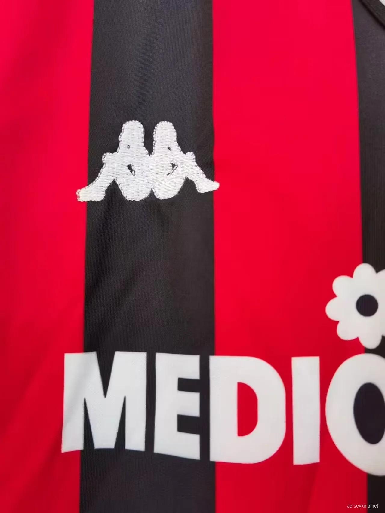 Retro 88/89 AC Milan Home Jersey