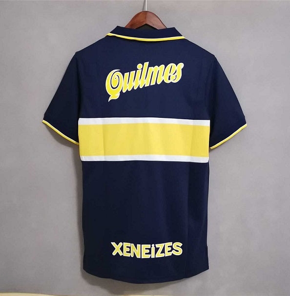 Retro 96/97 Boca Juniors Home Soccer Jersey