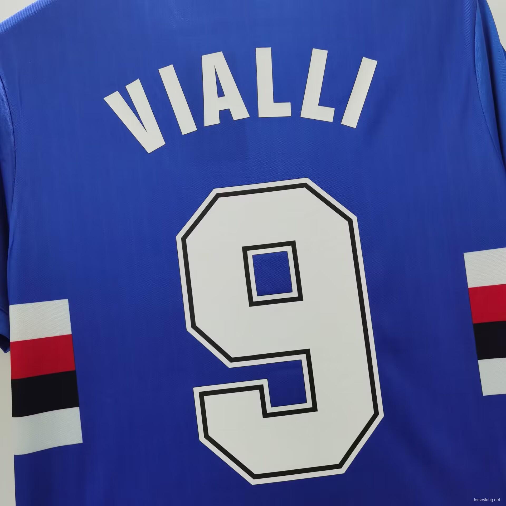 Retro 91/92 Sampdoria Home Jersey