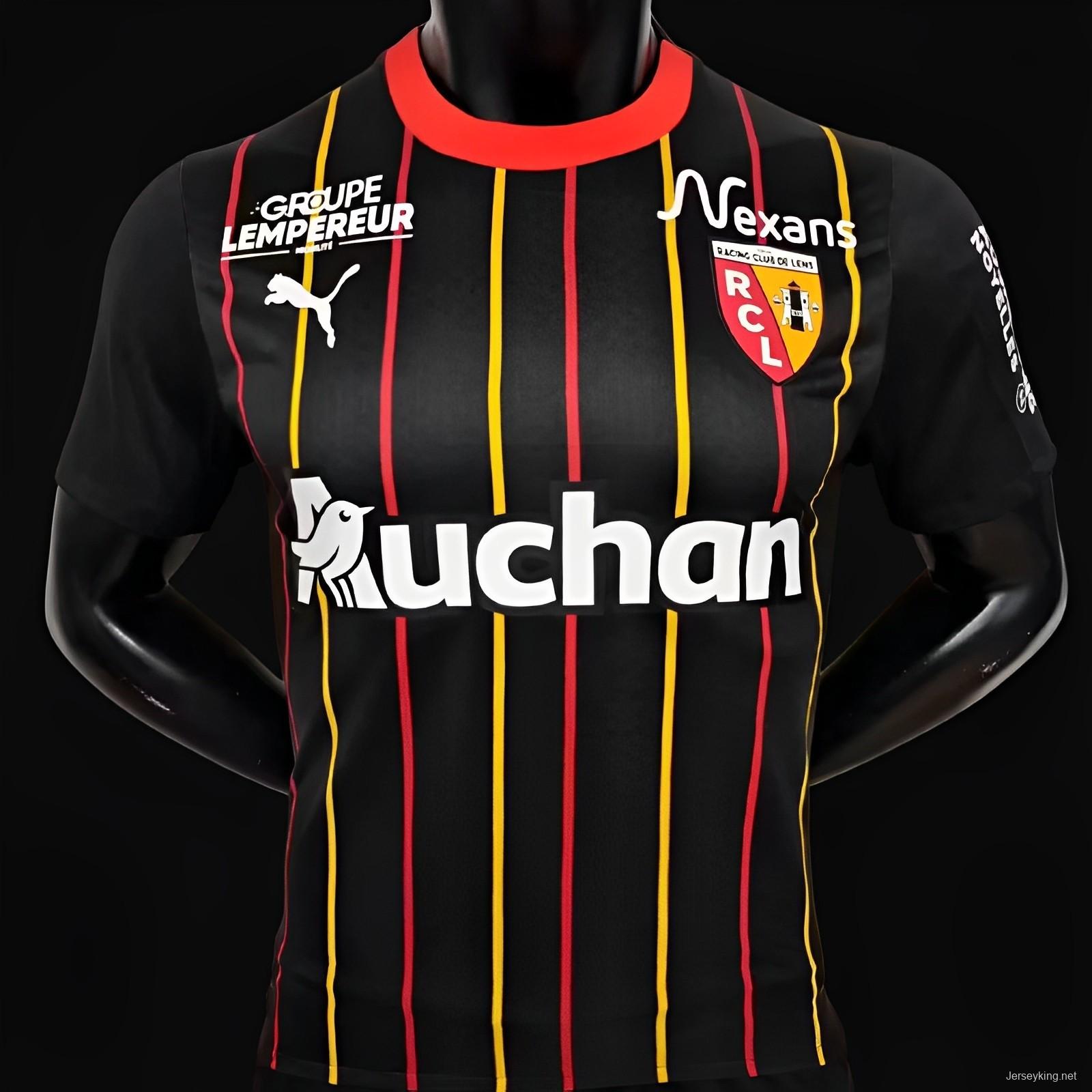 Player Version 23/24 RC Lens Away Black Jersey