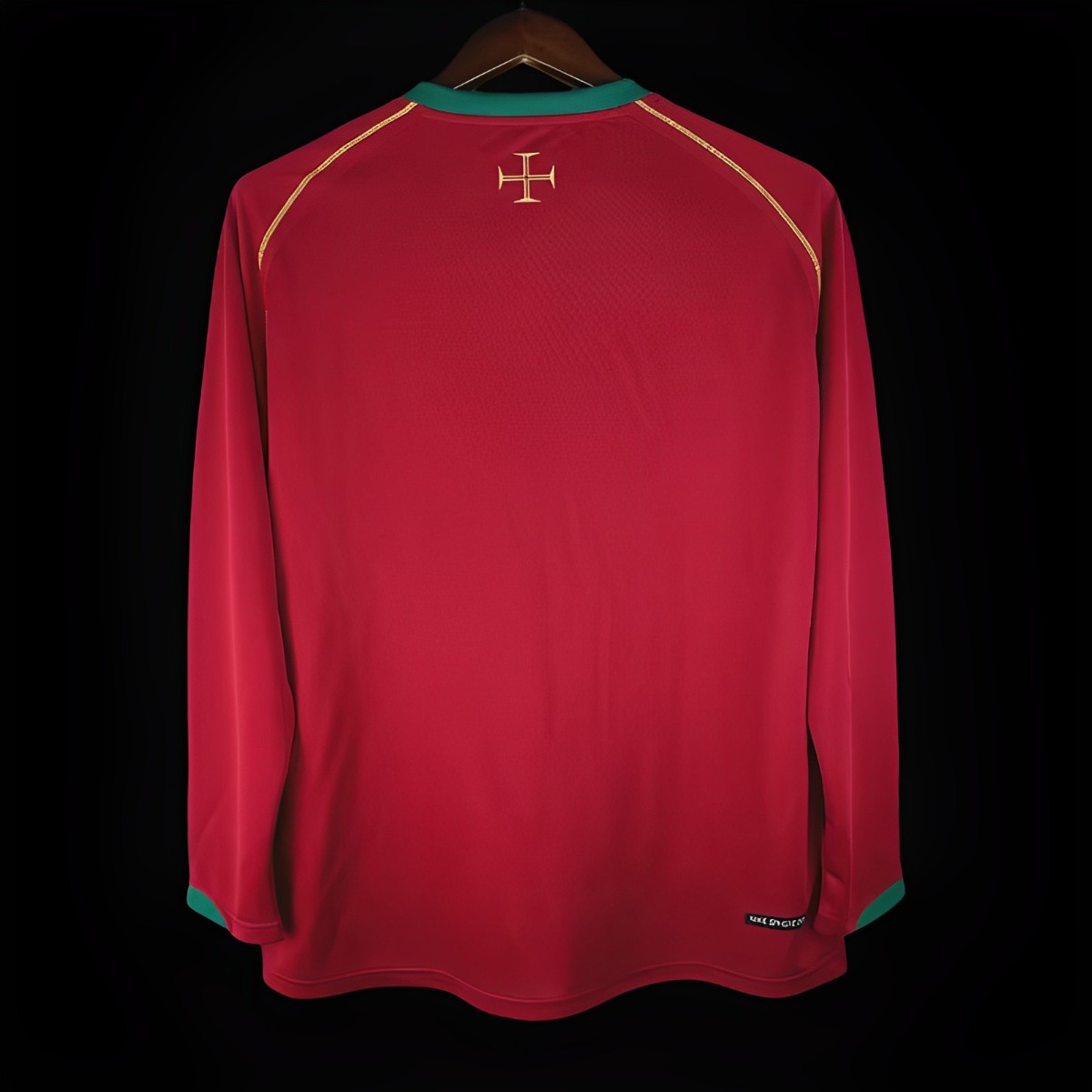 Retro 2006 Portugal Home Long Sleeve Jersey