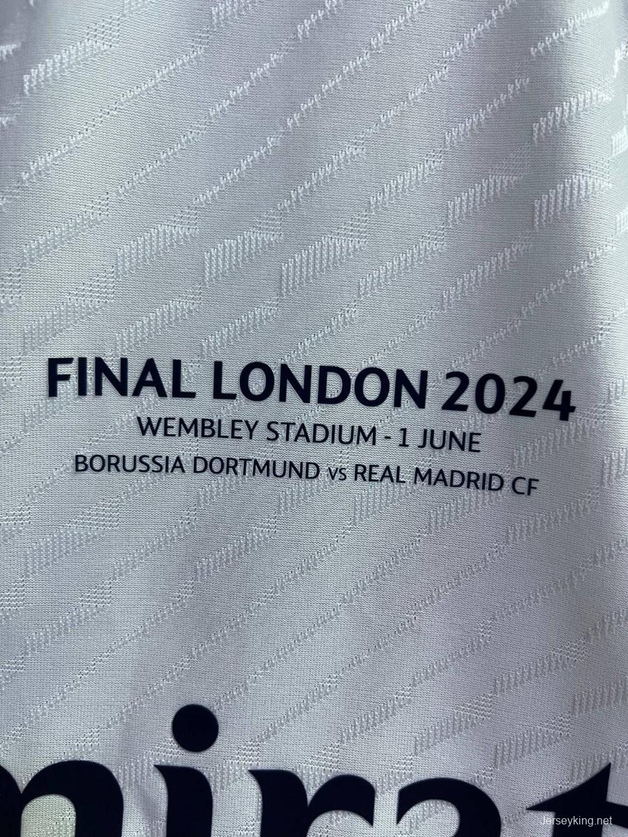 23/24 Real Madrid Home Final Match Jersey