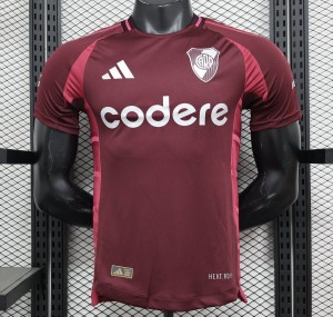 Player Version 24/25 River Plate Away Wine Jersey