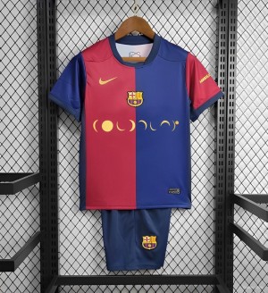 24/25 Kids Barcelona Coldplay Home Special Jersey