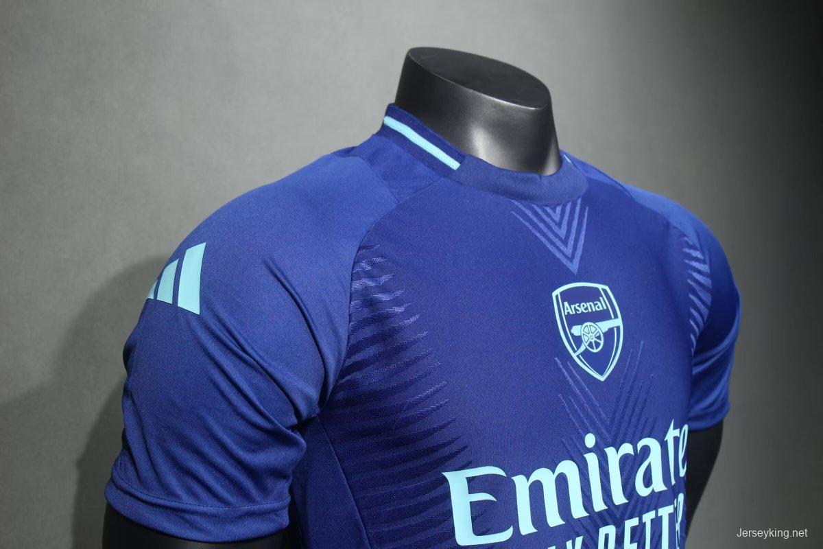 Player Version 24/25 Arsenal Blue Pre-Match Jersey