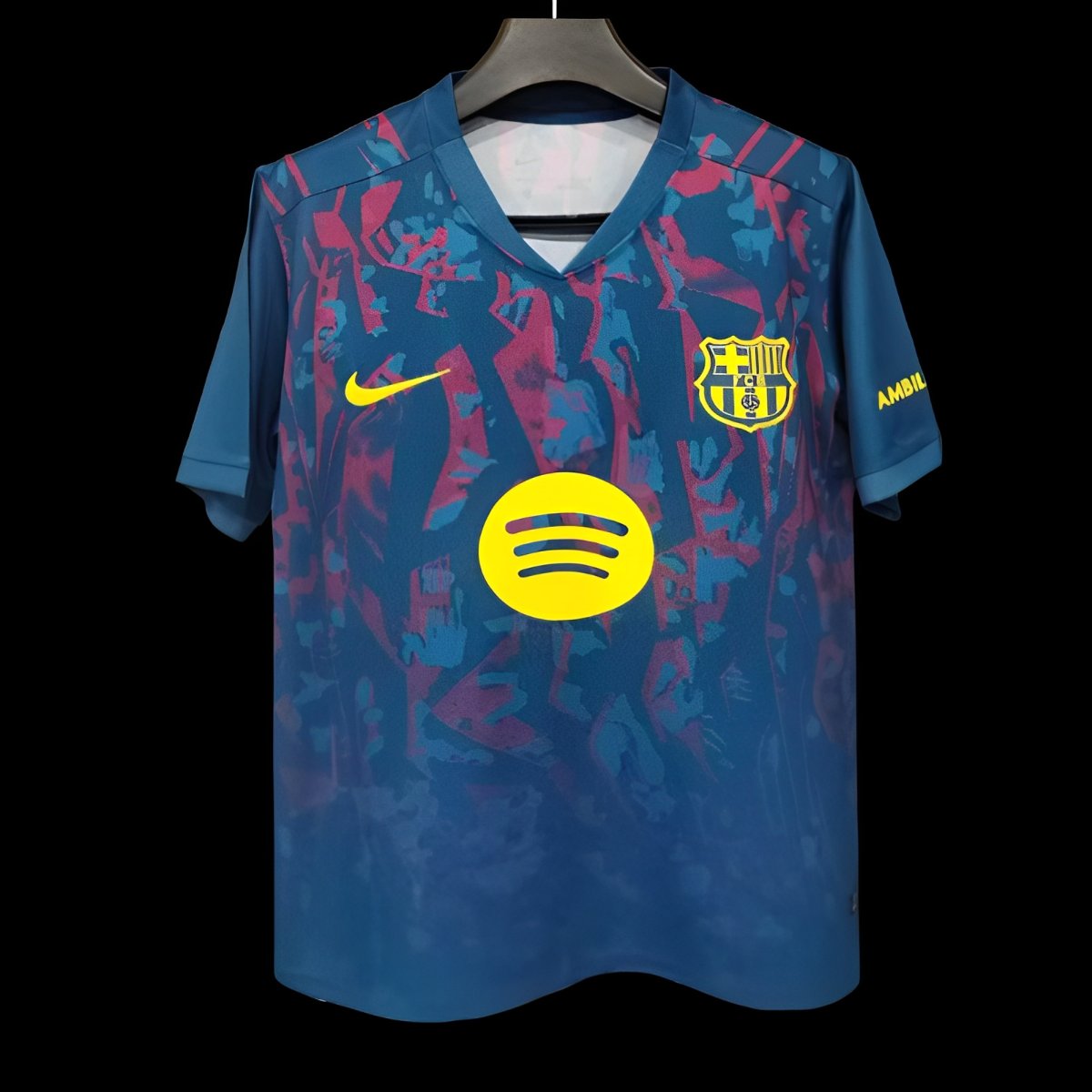 25/26 Barcelona Fourth Jersey Featured "Artistic" Design
