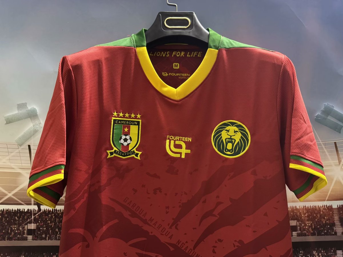 2025 Cameroon Away Wine Jersey