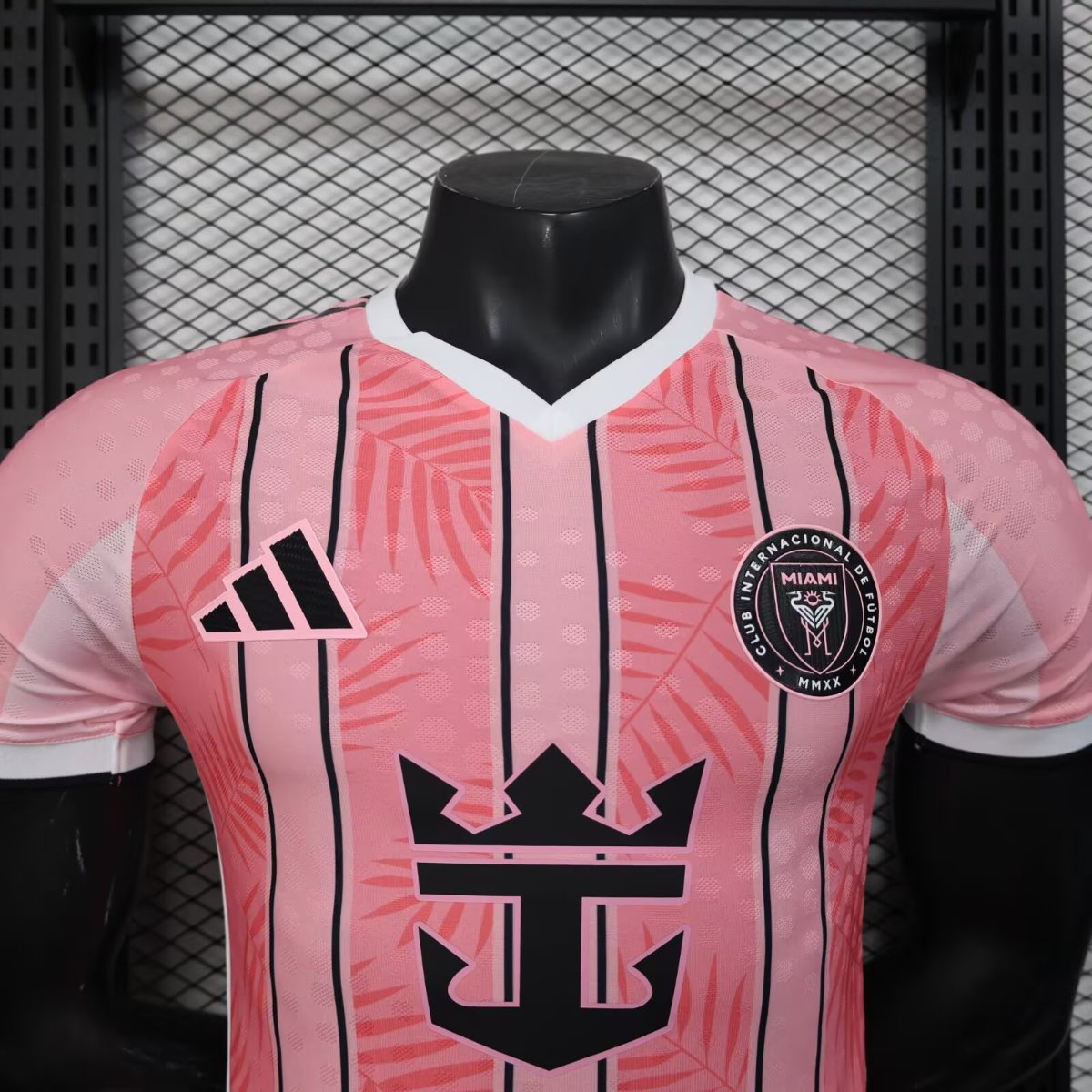 Player Version 25/26 Inter Miami CF Pink with Palm Leaf and Stripes Jersey