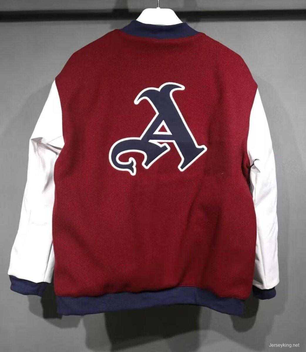 25/26 Adidas Originals xArsenal Wine Baseball VRCT Outdoor Jakcet
