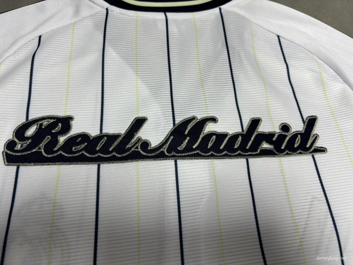 25/26 Real Madrid US Pack Baseball Jersey