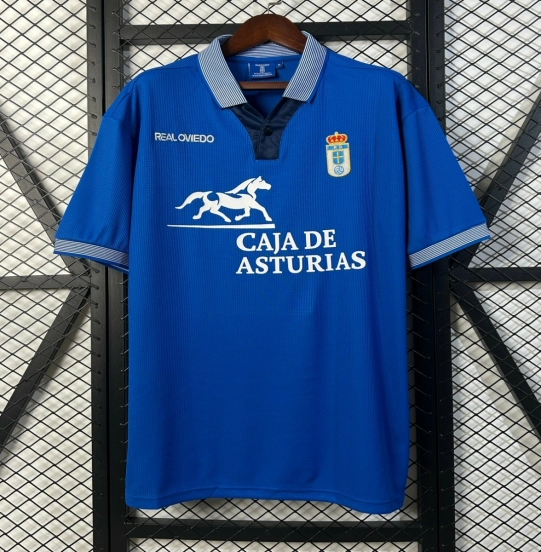 96/97 Retro Real Oviedo Home Jersey