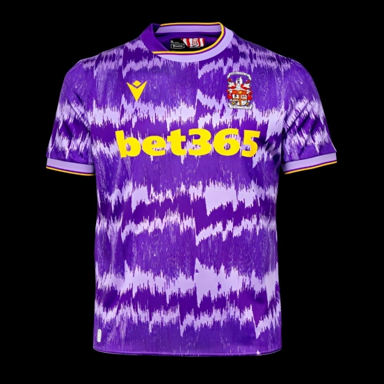 25/26 Stoke City Away Purple Jersey