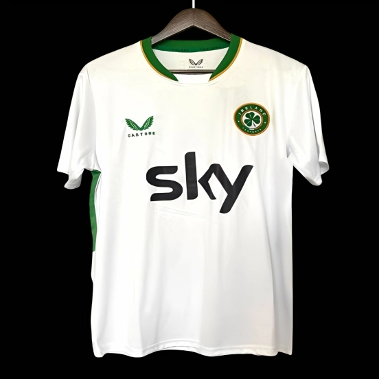 Retro 2024 Ireland Away White Jersey